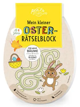 pen2nature |  Mein kleiner Oster-Rätselblock für Kinder ab 4 Jahren | Buch |  Sack Fachmedien