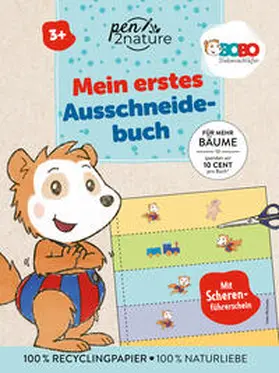 pen2nature |  Bobo Siebenschläfer Mein erstes Ausschneidebuch | Buch |  Sack Fachmedien
