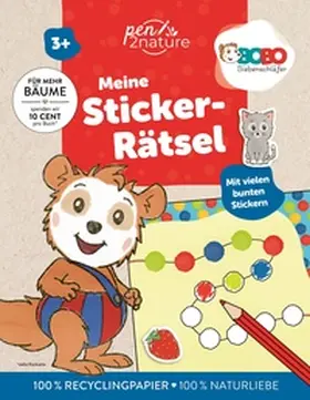 pen2nature |  Bobo Siebenschläfer - Meine Sticker-Rätsel | Buch |  Sack Fachmedien
