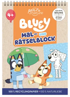 pen2nature |  Bluey Mal- und Rätselblock | Buch |  Sack Fachmedien