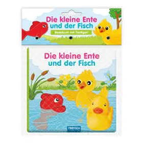  Trötsch Badebuch mit Tierfigur Die kleine Ente und der Fisch | Buch |  Sack Fachmedien