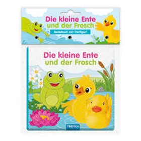  Trötsch Badebuch mit Tierfigur Die kleine Ente und der Frosch | Buch |  Sack Fachmedien