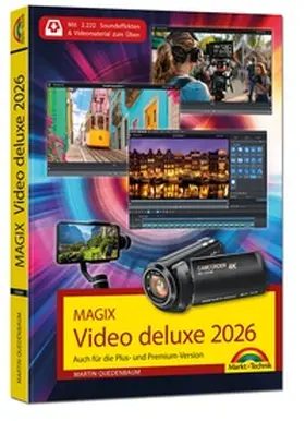 Quedenbaum |  MAGIX Video deluxe 2026 - Das Buch zur Software. Die besten Tipps und Tricks. | Buch |  Sack Fachmedien