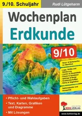 Lütgeharm |  Wochenplan Erdkunde / Klasse 9-10 | eBook | Sack Fachmedien
