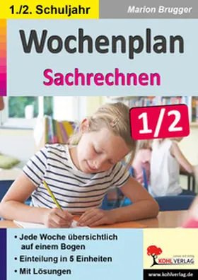 Brugger |  Wochenplan Sachrechnen / Klasse 1-2 | eBook | Sack Fachmedien