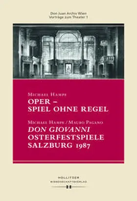 Hampe / Pagano |  Oper - Spiel ohne Regel | Buch |  Sack Fachmedien