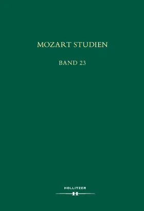 Schmid |  Mozart Studien Band 23 | Buch |  Sack Fachmedien