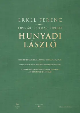 Erkel |  Operák - Operas - Opern. Hunyadi László | Buch |  Sack Fachmedien