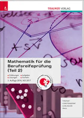 Tinhof / Gerstendorf / Girlinger |  Mathematik für die Berufsreifeprüfung 2 | Buch |  Sack Fachmedien