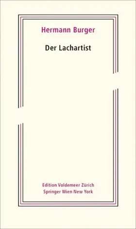 Burger / Wieland / Zumsteg |  Der Lachartist | Buch |  Sack Fachmedien