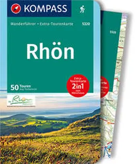 Tschersich |  KOMPASS Wanderführer Rhön | Buch |  Sack Fachmedien