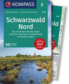 Haan |  KOMPASS Wanderführer Schwarzwald Nord, Die schönsten Wanderungen zwischen Pforzheim, Freudenstadt und Baden-Baden | Buch |  Sack Fachmedien