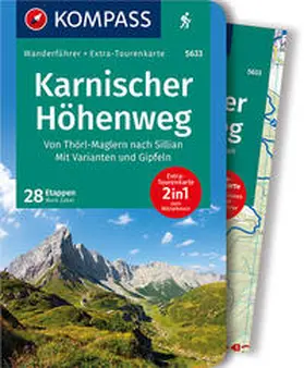 Zahel |  Karnischer Höhenweg, Von Thörl-Maglern nach Sillian, Mit Varianten und Gipfeln | Buch |  Sack Fachmedien