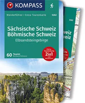 Pollmann |  KOMPASS Wanderführer Sächsische Schweiz, Böhmische Schweiz, Elbsandsteingebirge | Buch |  Sack Fachmedien