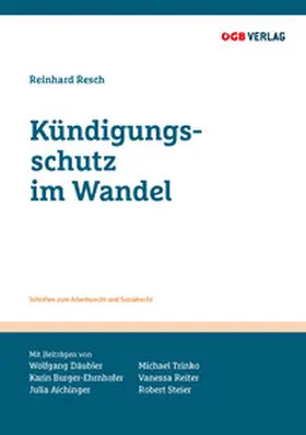 Resch |  Kündigungsschutz im Wandel | Buch |  Sack Fachmedien
