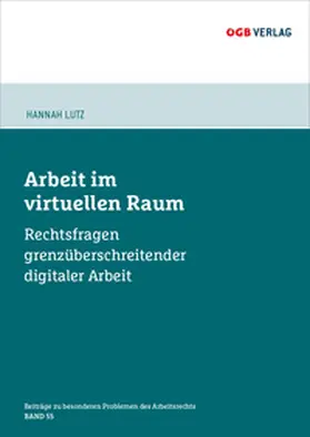 Lutz |  Arbeit im virtuellen Raum | Buch |  Sack Fachmedien