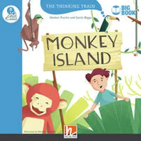 Puchta / Biggs |  The Thinking Train, Level b / Monkey Island (BIG BOOK) | Buch |  Sack Fachmedien