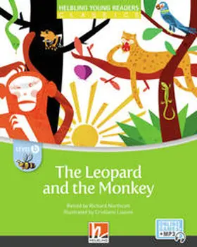  Young Reader, Level b, Classic / The Leopard and the Monkey + e-zone | Buch |  Sack Fachmedien