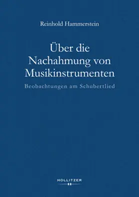 Hammerstein / Schipperges |  Über die Nachahmung von Musikinstrumenten | Buch |  Sack Fachmedien