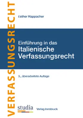 Happacher |  Grundzüge des Italienischen Verfassungsrechts | Buch |  Sack Fachmedien