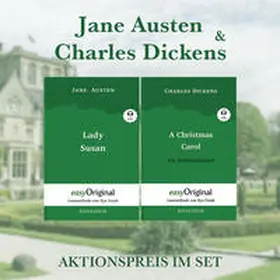 EasyOriginal Verlag / Austen / Dickens |  Jane Austen & Charles Dickens Softcover (Bücher + Audio-Online) - Lesemethode von Ilya Frank | Buch |  Sack Fachmedien