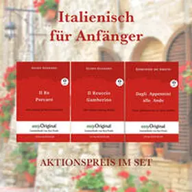 EasyOriginal Verlag / Gozzano / de Amicis |  Italienisch für Anfänger (mit 3 MP3 Audio-CDs) - Lesemethode von Ilya Frank - Zweisprachige Ausgabe Italienisch-Deutsch | Buch |  Sack Fachmedien