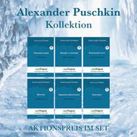 EasyOriginal Verlag / Puschkin |  Alexander Puschkin Kollektion (Bücher + 6 Audio-CDs) - Lesemethode von Ilya Frank | Buch |  Sack Fachmedien