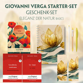 EasyOriginal Verlag / Verga |  Vita dei campi Starter-Paket Geschenkset - 3 Bücher (mit Audio-Online) + Eleganz der Natur Schreibset Basics | Buch |  Sack Fachmedien