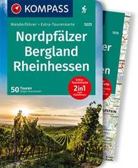 Wachowski |  KOMPASS Wanderführer Nordpfälzer Bergland, Rheinhessen, 50 Touren | Buch |  Sack Fachmedien
