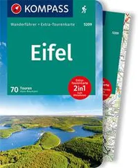 Naumann |  KOMPASS Wanderführer Eifel, 70 Touren | Buch |  Sack Fachmedien