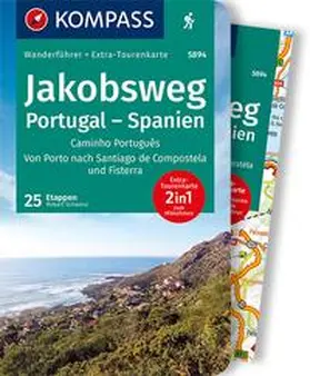 Schwänz |  KOMPASS Wanderführer Jakobsweg Portugal Spanien, 60 Touren | Buch |  Sack Fachmedien
