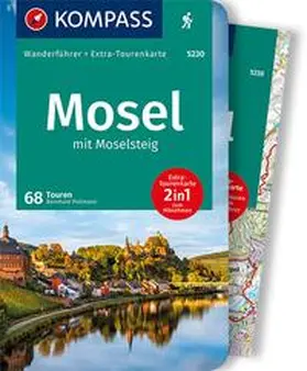 Pollmann |  KOMPASS Wanderführer Mosel mit Moselsteig, 68 Touren | Buch |  Sack Fachmedien
