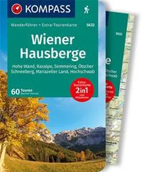Heriszt |  KOMPASS Wanderführer Wiener Hausberge, 60 Touren | Buch |  Sack Fachmedien
