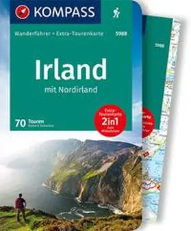 Schwänz |  KOMPASS Wanderführer Irland mit Nordirland, 70 Touren | Buch |  Sack Fachmedien