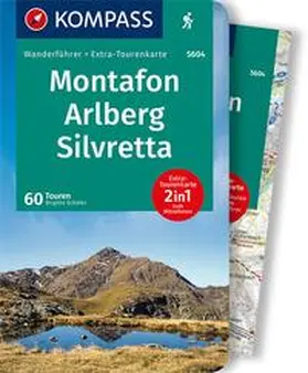 Schäfer |  KOMPASS Wanderführer Montafon, Arlberg, Silvretta, 60 Touren | Buch |  Sack Fachmedien