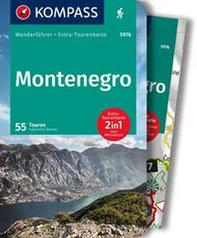 Nemec |  KOMPASS Wanderführer Montenegro, 55 Touren | Buch |  Sack Fachmedien
