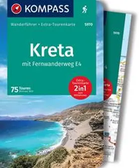 Will |  KOMPASS Wanderführer Kreta mit Weitwanderweg E4, 75 Touren | Buch |  Sack Fachmedien