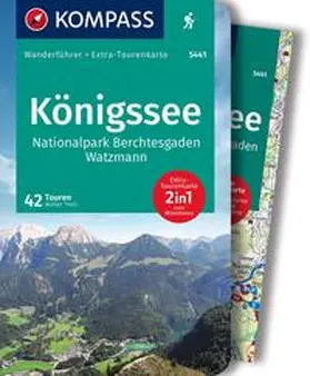 Theil |  KOMPASS Wanderführer Königssee, Nationalpark Berchtesgaden, Watzmann, 42 Touren mit Extra-Tourenkarte | Buch |  Sack Fachmedien