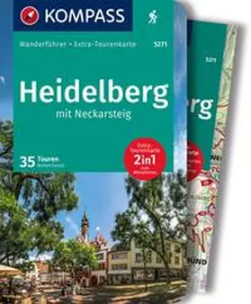 Forsch |  KOMPASS Wanderführer Heidelberg mit Neckarsteig, 35 Touren mit Extra-Tourenkarte | Buch |  Sack Fachmedien