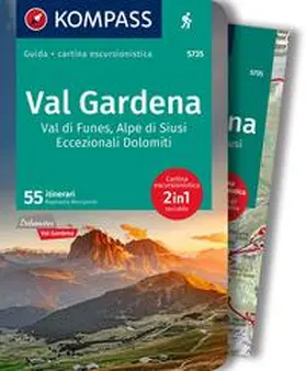 Moczynski |  KOMPASS guida escursionistica Val Gardena, Val di Funes, Alpe di Siusi, 55 itinerari | Buch |  Sack Fachmedien