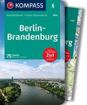 Pollmann |  KOMPASS Wanderführer Berlin-Brandenburg, 75 Touren mit Extra-Tourenkarte | Buch |  Sack Fachmedien