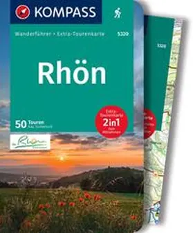 Tschersich |  KOMPASS Wanderführer Rhön, 50 Touren mit Extra-Tourenkarte | Buch |  Sack Fachmedien