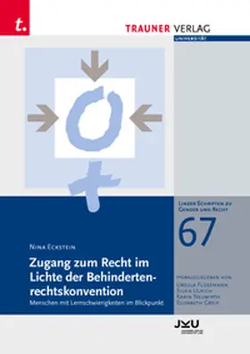 Eckstein |  Zugang zum Recht im Lichte der Behindertenrechtskonvention | Buch |  Sack Fachmedien