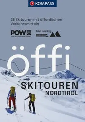  KOMPASS Öffi Skitouren Nordtirol | Buch |  Sack Fachmedien