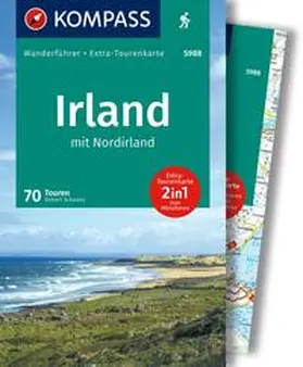 Schwänz |  KOMPASS Wanderführer Irland mit Nordirland, 70 Touren mit Extra-Tourenkarte | Buch |  Sack Fachmedien