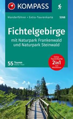 Theil |  KOMPASS Wanderführer Fichtelgebirge mit Naturpark Frankenwald und Naturpark Steinwald, 55Touren mit Extra-Tourenkarte | Buch |  Sack Fachmedien