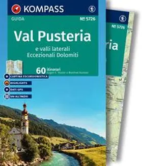 Hüsler / Kostner |  KOMPASS guida escursionistica Val Pusteria | Buch |  Sack Fachmedien
