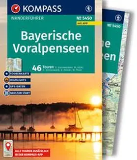 Garnweidner / Hüsler / Schneeweiß |  KOMPASS Wanderführer Bayerische Voralpenseen, 46 Touren mit Extra-Tourenkarte | Buch |  Sack Fachmedien