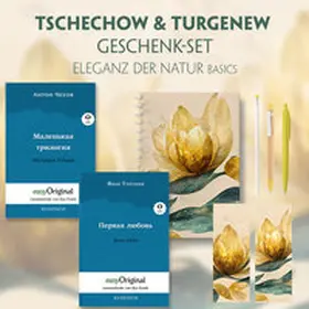 EasyOriginal Verlag / Tschechow / Turgenew |  Tschechow & Turgenew Geschenkset - 2 Bücher (Hardcover mit Audio-Online) + Eleganz der Natur Schreibset Basics | Buch |  Sack Fachmedien