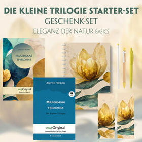 EasyOriginal Verlag / Tschechow |  Die Kleine Trilogie Starter-Paket Geschenkset - 2 Bücher (mit Audio-Online) + Eleganz der Natur Schreibset Basics | Buch |  Sack Fachmedien